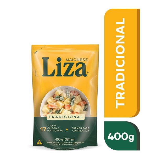 Maionese Tradicional Liza Sachê 400g