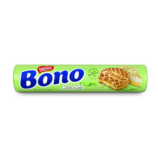 Biscoito BONO Recheado Limão 126g