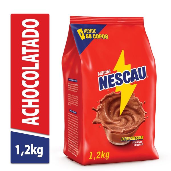 Achocolatado Em Pó Nescau Sachet 6x1200g