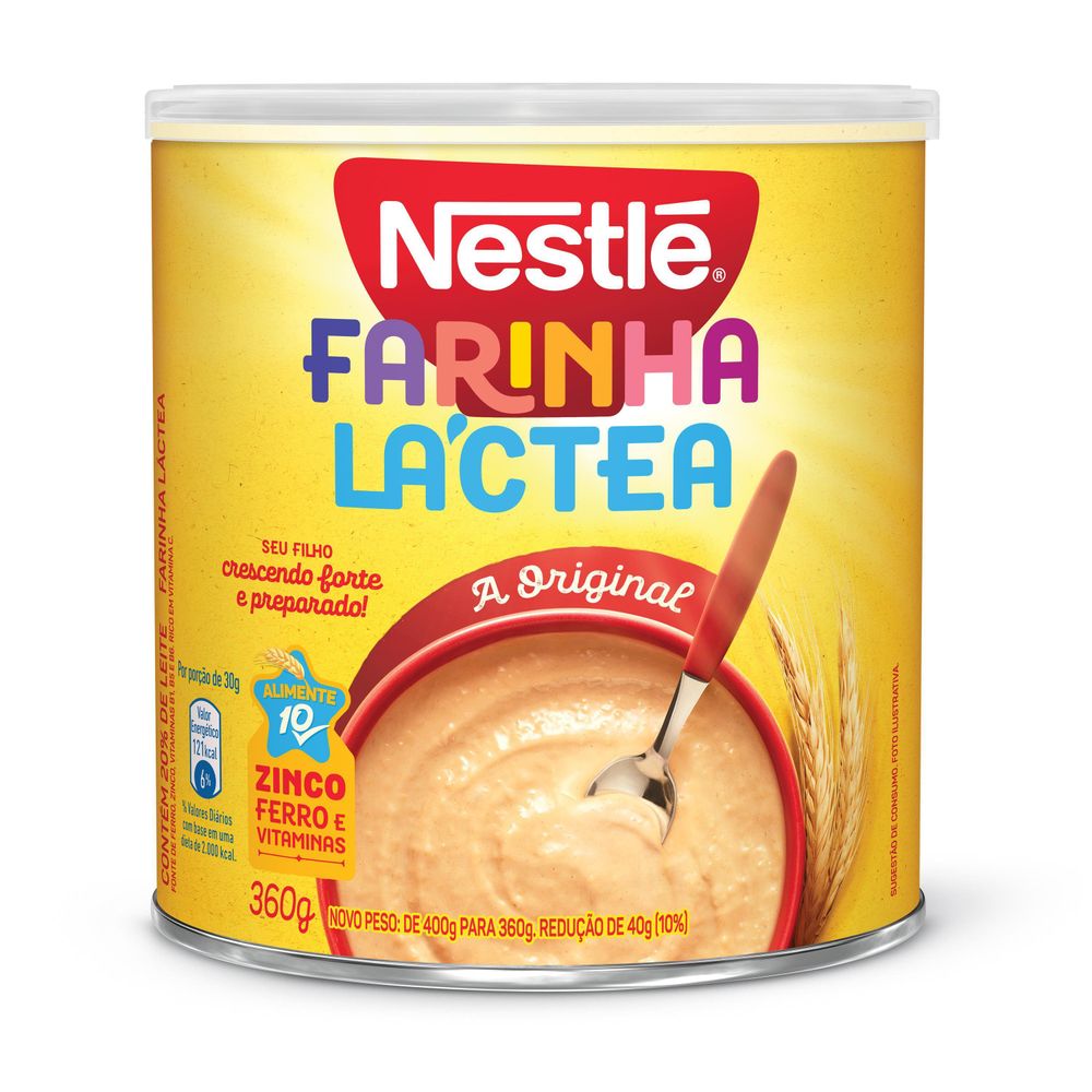 Farinha Láctea NESTLE Tradicional 360g