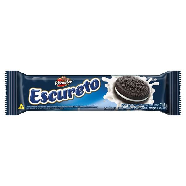 Biscoito Richester Escureto 71,2g