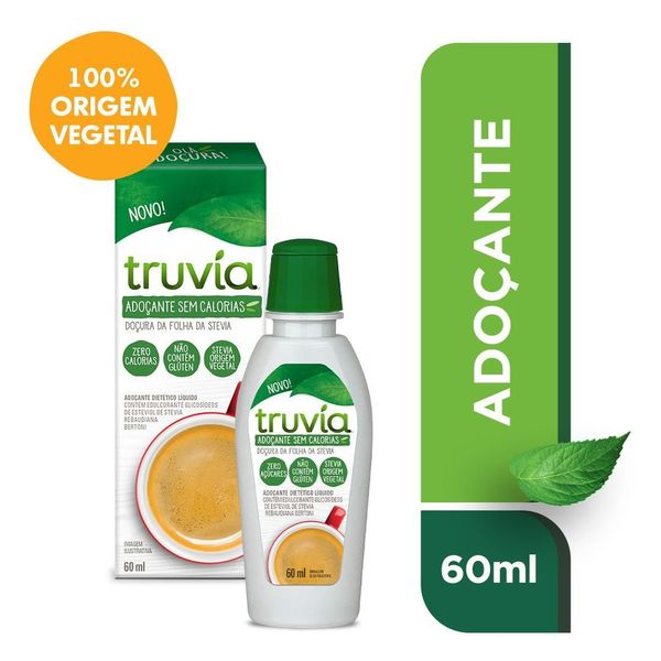 Adoçante Truvía Líquido 60ml