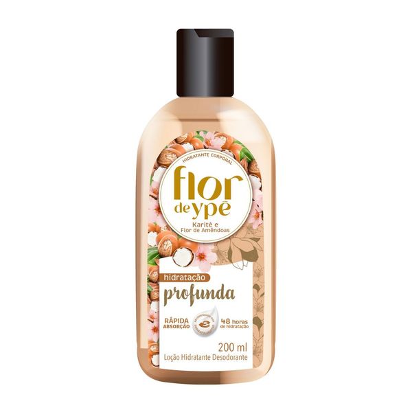Hidratante Corporal Flor de Ypê Karité e Flor de Amêndoas 200ml