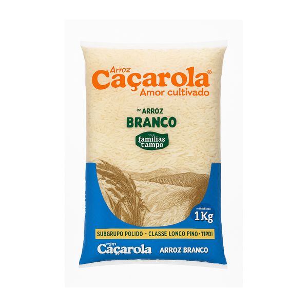 Arroz Polido CAÇAROLA Tipo 1 Pacote 1kg