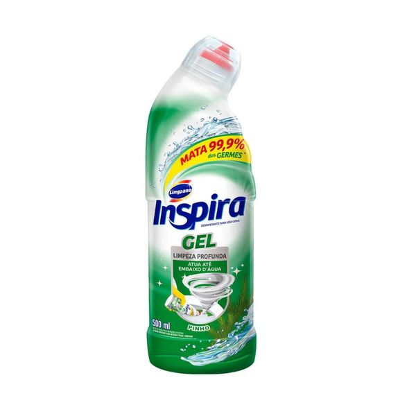 Desinfetante Sanitário em Gel Limppano Inspira Pinho Gel Embalagem 500ml
