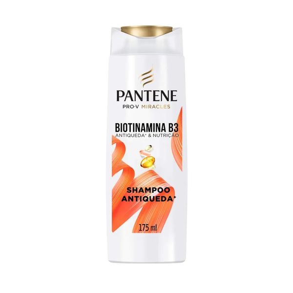 Shampoo Pantene Biotinamina B3 Antiqueda + & Nutrição Embalagem 175ml