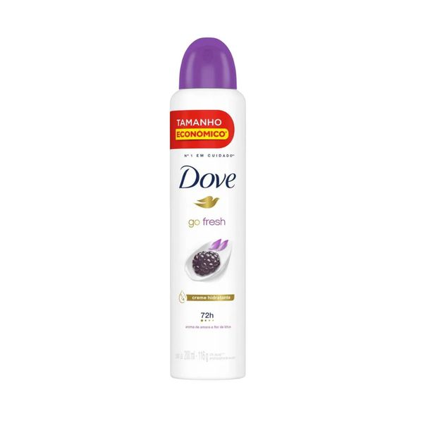 Desodorante Aerosol Dove Go Fresh Amora Embalagem 150ml