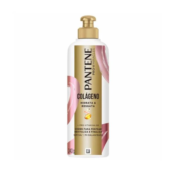 Creme para Pentear Pantene Colágeno Embalagem 240g
