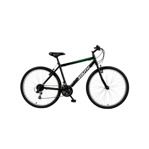 Bicicleta CAIRU Masculino MTB Flash Preto e Verde Aro 26