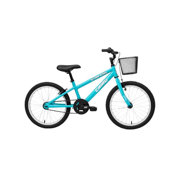 Bicicleta CAIRU Feminina MTB Star Girl Azul Tifany Aro 20