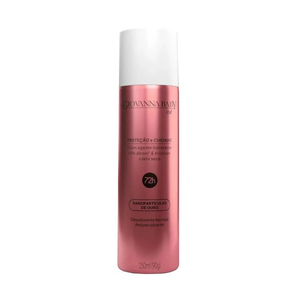 Desodorante Aerosol Giovanna Baby Rosé Embalagem 150ml