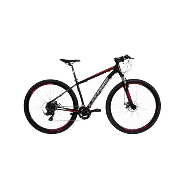 Bicicleta CAIRU Masculino MTB Nitro Preto e Vermelha 17.5 Aro 29