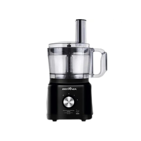 Multiprocessador BRITÂNIA 3 em 1 Lâminas Inox Preto 1000W