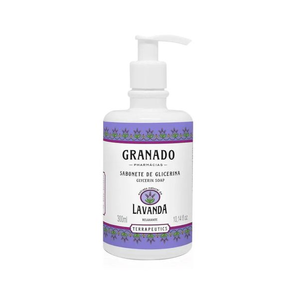 Sabonete Líquido de Glicerina Granado Pharmácias Terrapeutics Lavanda Embalagem 300ml