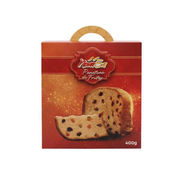 Panetone NOVA ERA Ireks Tradicional de Frutas Caixa 400g