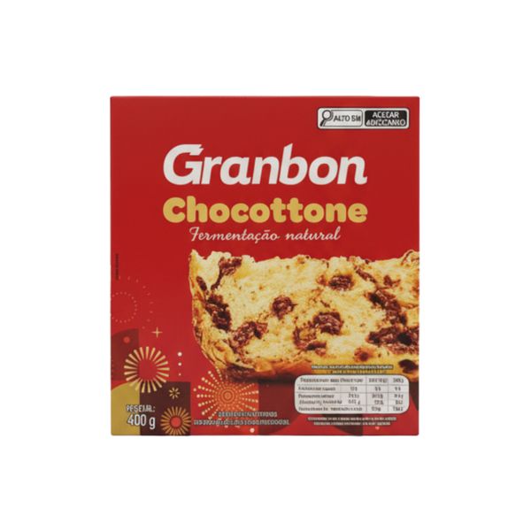 Chocottone GRANBON de Chocolate Caixa 400g