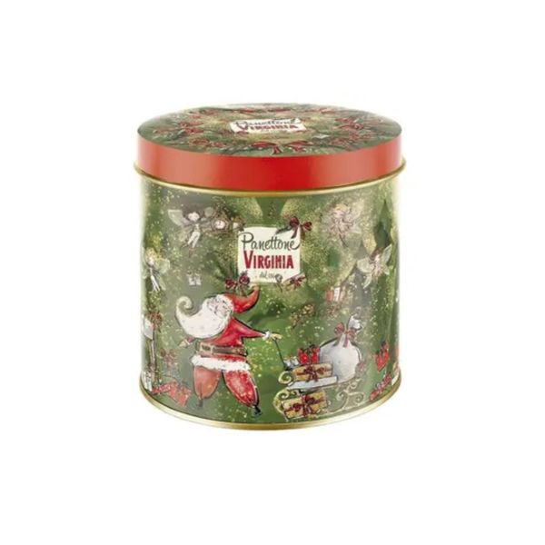 Mini Panettone Italiano Virginia Tradicional Lata 100g