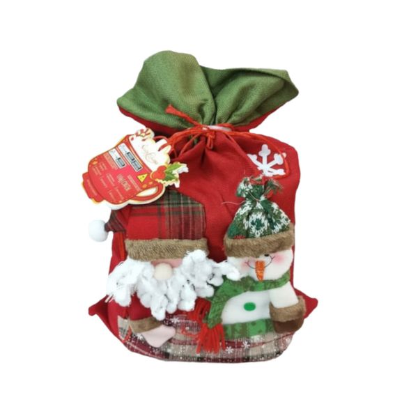 Kit Natalino Santa Edwiges Christmas Contém 6 itens na Bag 1kg