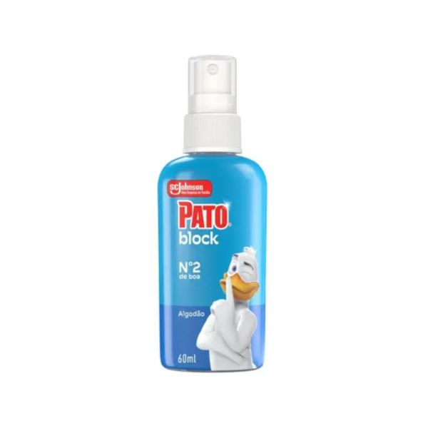 Odorizador Sanitário PATO Block Algodão Frasco 60ml