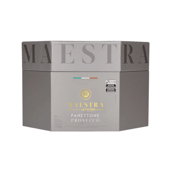 Panettone Italiano Prosecco LA PASTINA Maestra Caixa 750g