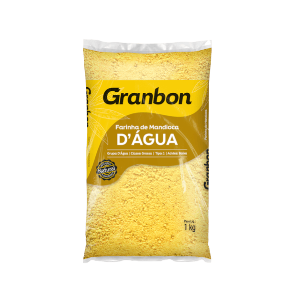 Farinha de Mandioca GRANBON D' Água pacote 1kg