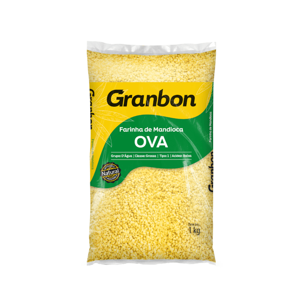 Farinha de Mandioca GRANBON Ova pacote 1kg