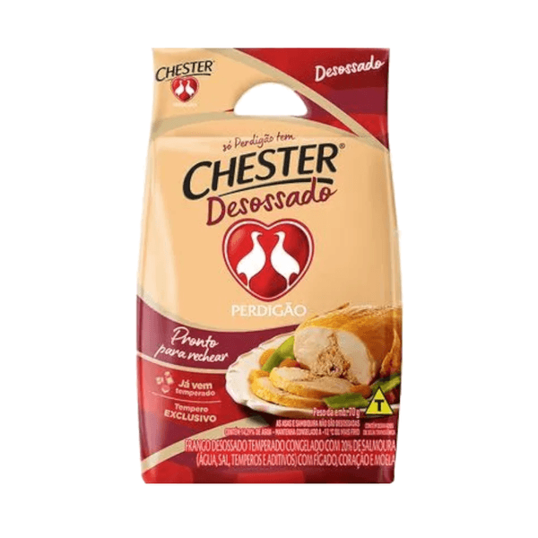 Chester Desossado Perdigão Congelado Aproximadamente 2.7kg