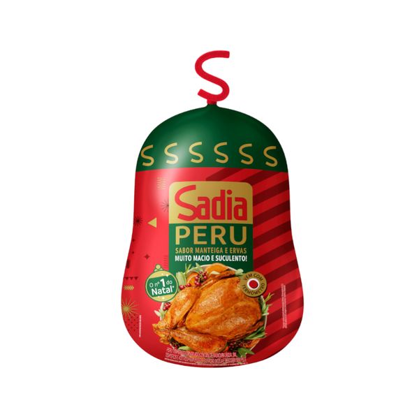Peru Congelado SADIA Temperado Manteiga e Ervas Kg