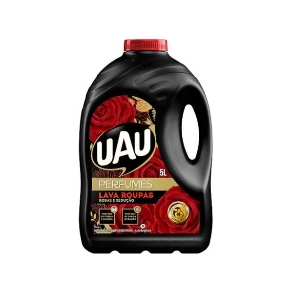 Lava-Roupas-LA­quido-UAU-Rosas-e-SeduA§A£o-Frasco-5L.jpg