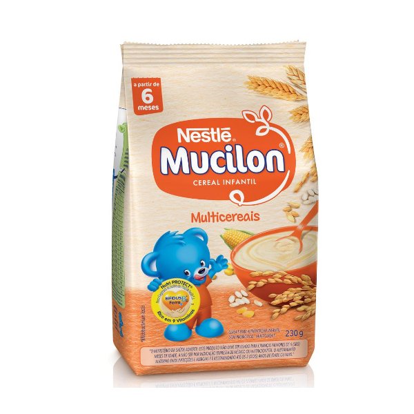Mingau MUCILON NESTLÉ Multicereais Sachê 230g