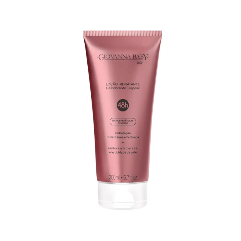 Loção Hidratante Corporal Giovanna Baby Rose 200ml