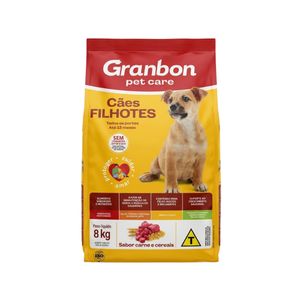 RaA§A£o-para-CA£es-Filhotes-Granbon-Pet-Care-Carne-e-Cereais-Pacote-8kg.jpg