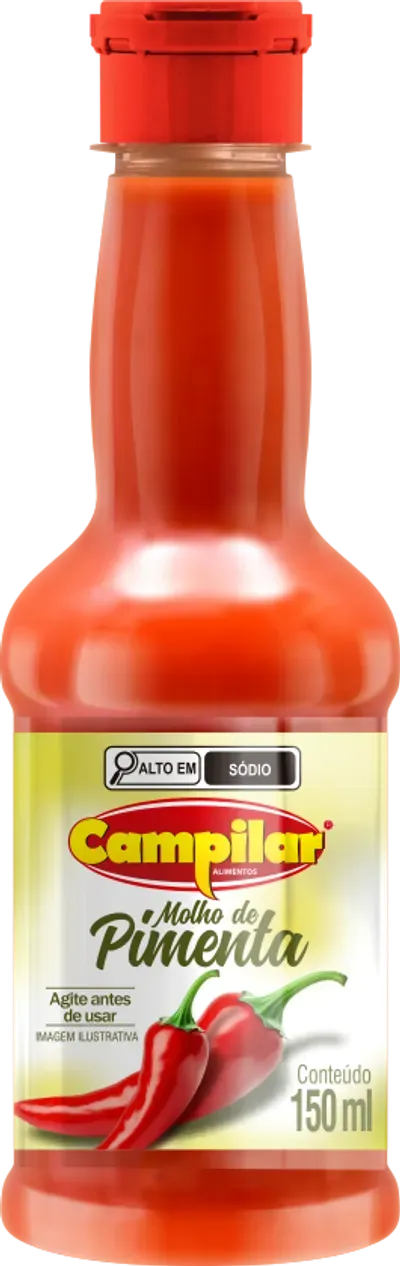 Molho de Pimenta Tradicional Campilar 150ml
