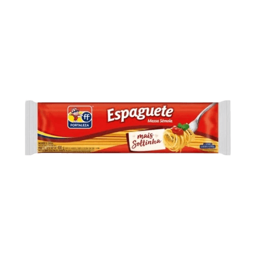 Macarrão Espaguete Fortaleza Sêmola 400g