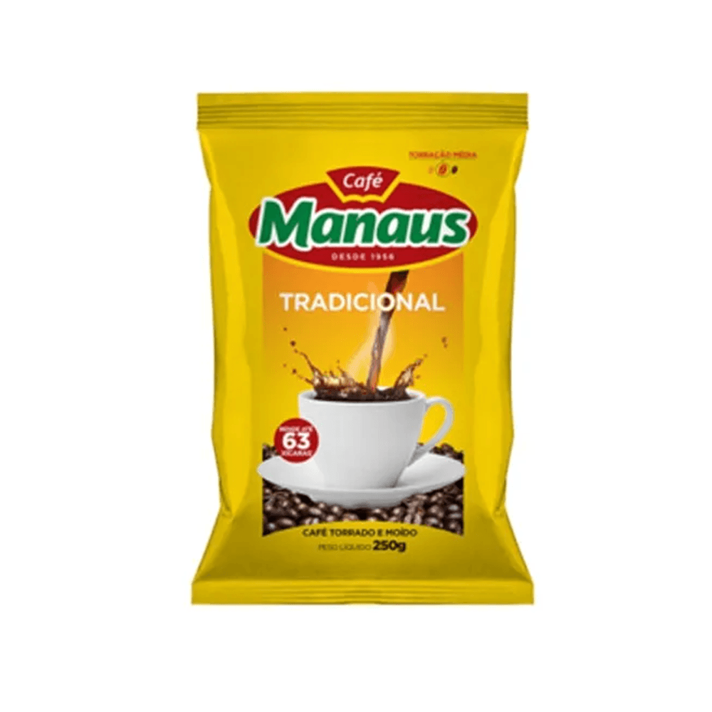 Café Manaus Tradicional Torrado e Moído 250g