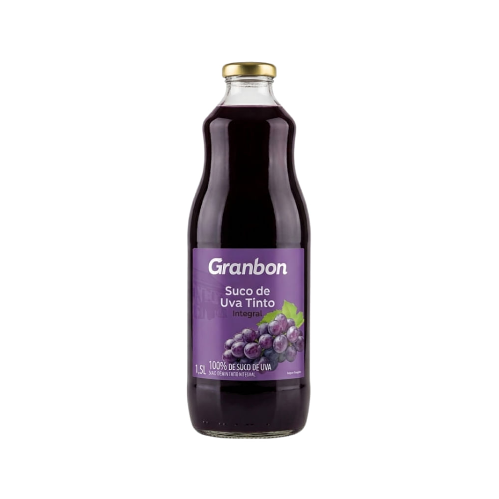 Suco de Uva Integral Granbon Vidro 1,5L