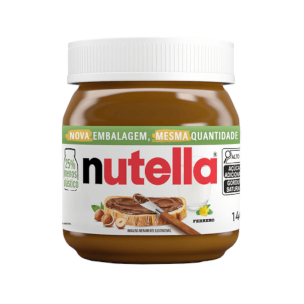 Creme de Nutella com Avelã Pote 140g