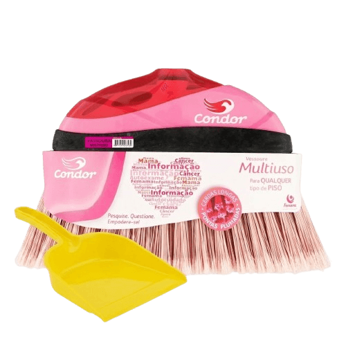 Vassoura Multiuso Condor Com Uma Pá Gratis 1un