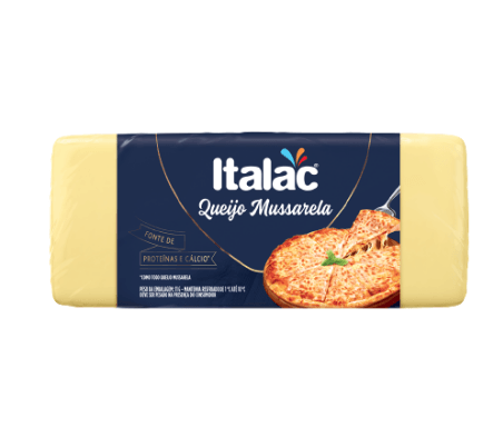 Queijo Mussarela ITALAC Pacote 4kg